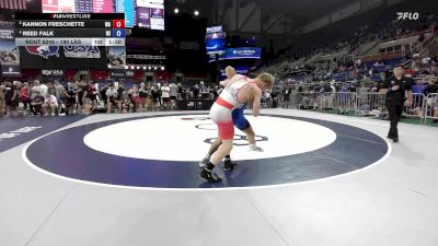 190 lbs Quarters - Kannon Freschette, WA vs Reed Falk, WI