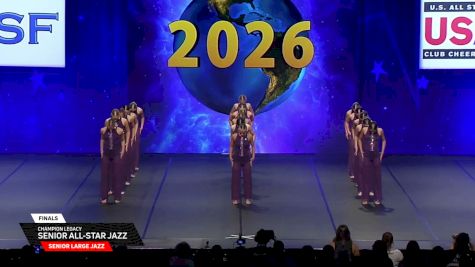 Champion Legacy - Senior All-Star Jazz [2026 Senior Large Jazz Finals] 2026 The Dance Worlds