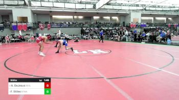 165 lbs Quarterfinal - Aidan DeJesus, Berlin vs Fisher Stites, Newtown