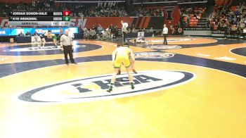 2A 175 lbs Semifinal - Jordan Sonon-Hale, Mascoutah vs Kye Weinzierl, Geneseo