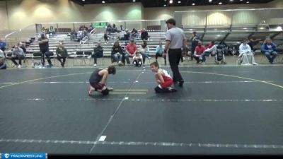 82 lbs Finals (8 Team) - Bradley Burtch, NBWC vs Aiden Hall, ARES White