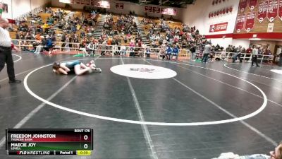 135 lbs Cons. Round 1 - Maecie Joy, Lovell vs Freedom Johnston, Thunder Basin