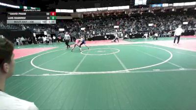 108 lbs Champ. Round 1 - David Pham, TRT1 vs Luis Ramirez, NA