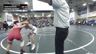 120 lbs Cons. Round 2 - Sean Valladares, Downey vs Raymond Contreras, Jurupa Valley