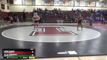 235 lbs Round 3 (3 Team) - Josie Panos, Mount Vernon vs Ellie Fangman, Independence