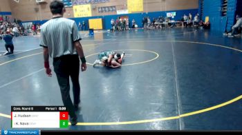 110lbs Cons. Round 6 - Karen Nava, Century vs Jade Hudson, Centralia (Girls)