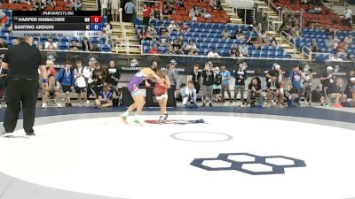 106 lbs Champ. Rd Of 64 - Harper Hamacher, Minnesota vs Santino Andujo, Arizona