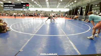 126 lbs Rr Rnd 1 - Andre Cerrato, Revival Black vs Landon Ault, Quest School Of Wrestling Black