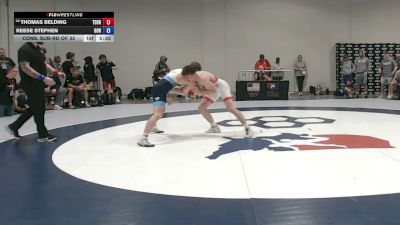 74 kg Cons. Sub-rd Of 32 - Thomas Belding, Team Oregon vs Reese Stephen, Golden One RTC