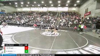 170 lbs Cons. Round 2 - Bryndi Winget, Mountain View vs Alize Acosta, Stansbury