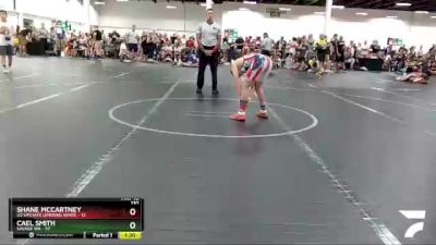 110 lbs Round 1 (8 Team) - Cael Smith, Savage WA vs Shane McCartney, U2 Upstate Uprising White