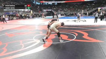 5th Place Match - Ryan Boehle, Grand Island vs Henry Witte, Lincoln Southeast