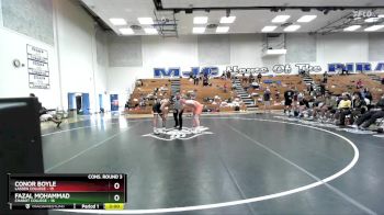 174 lbs Semis & 3rd Wb (16 Team) - Fazal Mohammad, Chabot College vs Conor Boyle, Lassen College