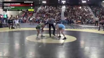 106 lbs Quarterfinal - Kalvin Cruz, Slam! Nevada vs Juliana Alejandro, Centennial