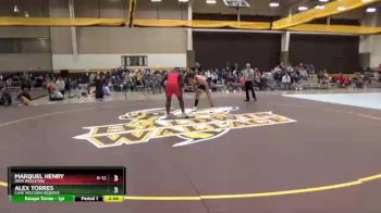 197 lbs Cons. Semi - Alex Torres, Case Western Reserve vs Marquel Henry, Ohio Wesleyan