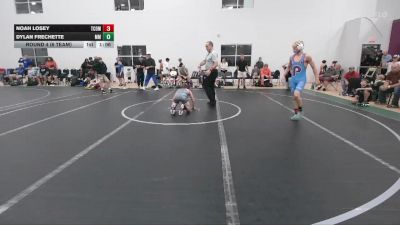 105 lbs Round 4 (6 Team) - Noah Losey, The Compound vs Dylan Frechette, Micky`s Maniacs