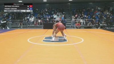 148 lbs Consi Of 16 #2 - Jestinah Solomua, CA vs Franky Groom, WI