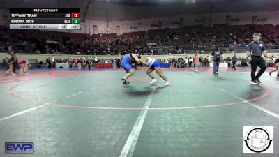 175 lbs Consi Of 16 #1 - Tiffany Tran, Stillwater Wrestling vs Eindra Moe, Glenpool JH