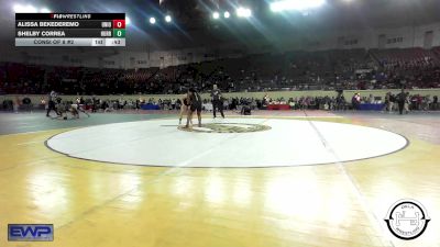 150 lbs Consi Of 8 #2 - Alissa Bekederemo, Union Girls JH vs Shelby Correa, Hurricane Wrestling Academy