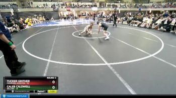 145 lbs Round 2 (4 Team) - Tucker Ginther, Caledonia-Houston vs Caleb Caldwell, Willard