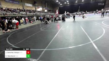 122 lbs 3rd Place - Jacob Sanchez Vasquez, Steel City Reloaded WC vs Kash Wendland, Hays Wrestling Club