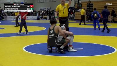 116 lbs Consi Of 16 #1 - Michael Kowalski, Layton (UT) vs Elias Echeveste, Bonita