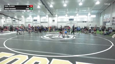 55 lbs Round Robin 2 - Paul Flores, Tri-State Grapplers - EL vs Jesse Rhodes, Hammers - EL