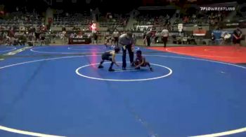 55 lbs Quarterfinal - Amir Newman-winfrey, Hammer Time vs Grady Moos, Burnett Trained