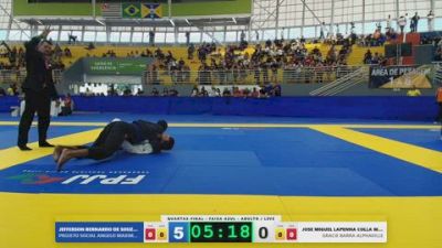 JOSE MIGUEL LAPENNA COLLA MARQUE vs JEFFERSON BERNARDO DE SOUZA SILV 2026 FPJJ Circuito Paulista GI Etapa 3
