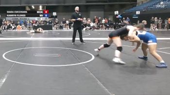 138 lbs Cons. Round 4 - Kamryn Flores, Wayland Baptist University vs Giada Cucchiara, Baker University