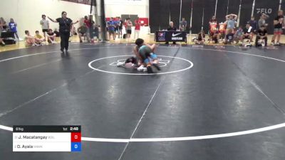 61 kg Round Of 32 - Jacob Macatangay, Boilermaker RTC vs Drake Ayala, Hawkeye Wrestling Club