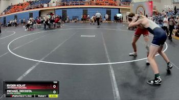 150 lbs Cons. Round 4 - Michael Decosta, Gilman School vs Ryder Kolat, Archbishop Spalding