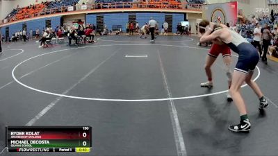 150 lbs Cons. Round 4 - Michael Decosta, Gilman School vs Ryder Kolat, Archbishop Spalding