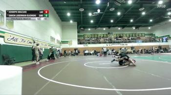 175 lbs 7th Place Match - Joseph Macias, Lakewood vs Simon Liberman-Slionski, Santa Monica