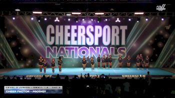 Cheer Factor - PRODIGY [2026 L3 Junior - Small - A Day 2] 2026 CHEERSPORT National All Star Cheerleading Championship