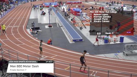 Men's 600m, Finals 7