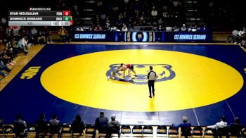 133 lbs Dominick Serrano, Northern Colorado vs Evan Mougalian, Penn