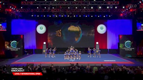 Central Cheer - Knockout [2025 L7 International Open Semis] 2025 The Cheerleading Worlds