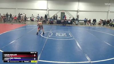 87 lbs Semis & 3rd Wb (16 Team) - Gavin Boller, Michigan vs Leonydes Peraza, Florida