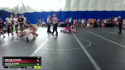 132 lbs Round 1 (8 Team) - Nickolai Kaye, Alpha Elite vs Trevor McGarr, Mustang WC