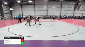 160 lbs Consi Of 16 #2 - Carson Deel, VA vs Drayvn Roberts, CT