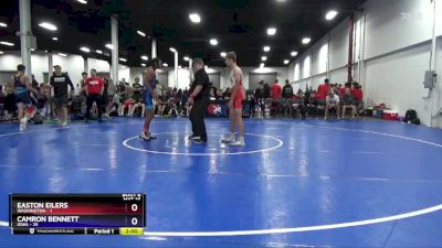 130 lbs Semis & 1st Wrestleback (8 Team) - Easton Eilers, Washington vs Camron Bennett, Iowa