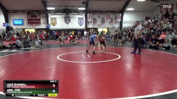 Round 2 - Jack Bunnell, Fort Madison Wrestling Club vs Abel Orr, Champions Wrestling Club