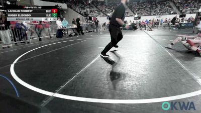 67 lbs Round Of 32 - Lachlan Forrest, Northeast Take Down Club vs Ruger Elizondo, Blue Devil Wrestling