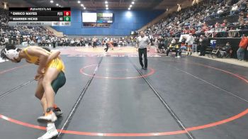 3 - 132 lbs Champ. Round 1 - Warren Hicks, Northside vs Enrico Mayes, Petersburg