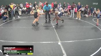 85 lbs Champ. Round 1 - Mario Ratliff, West Wateree vs Bryson Victory, Summerville Takedown Club