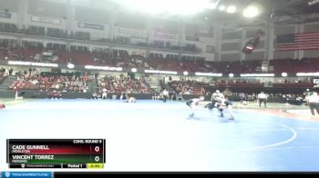 120 lbs Cons. Round 5 - Cade Gunnell, Middleton vs Vincent Torrez, Meridian
