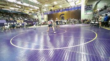 190 lbs Champ. Round 2 - Ryder Hansen, Mount Spokane vs Ethan Harvey, Mead