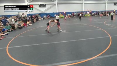 144 lbs Champ. Round 1 - Branden Wiepert, Unattached vs Julian Morris, Wellington