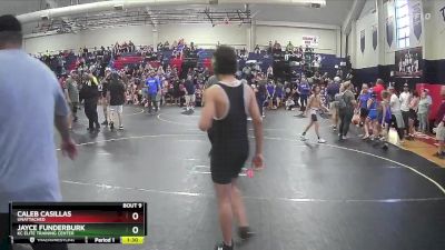 125 lbs Round 1 - Caleb Casillas, Unattached vs Jayce Funderburk, KC Elite Training Center